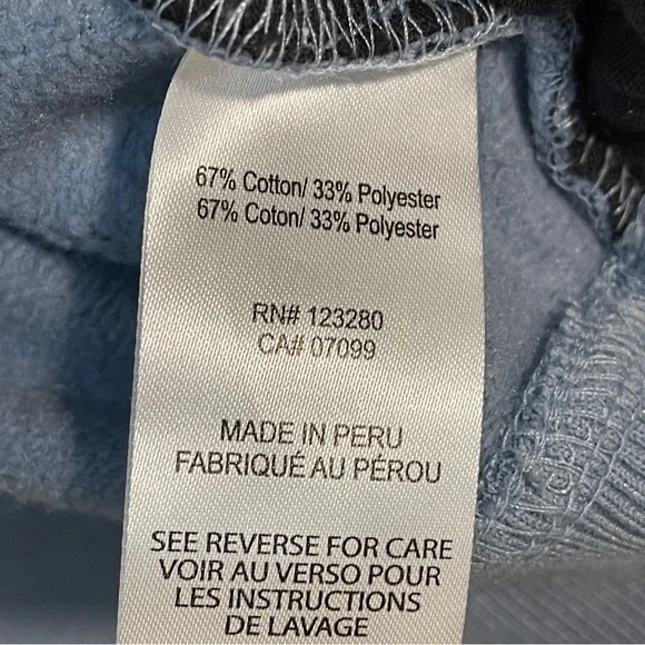 Travis Mathew Light Blue Cloud Quarter Zip Crewneck Sweater